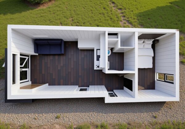 Forest Lodge Luxury Pod Layout